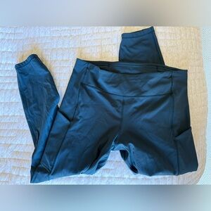 LULULEMON Speed Up Mid-Rise Tight 25" Leggings - Size 12 - night diver